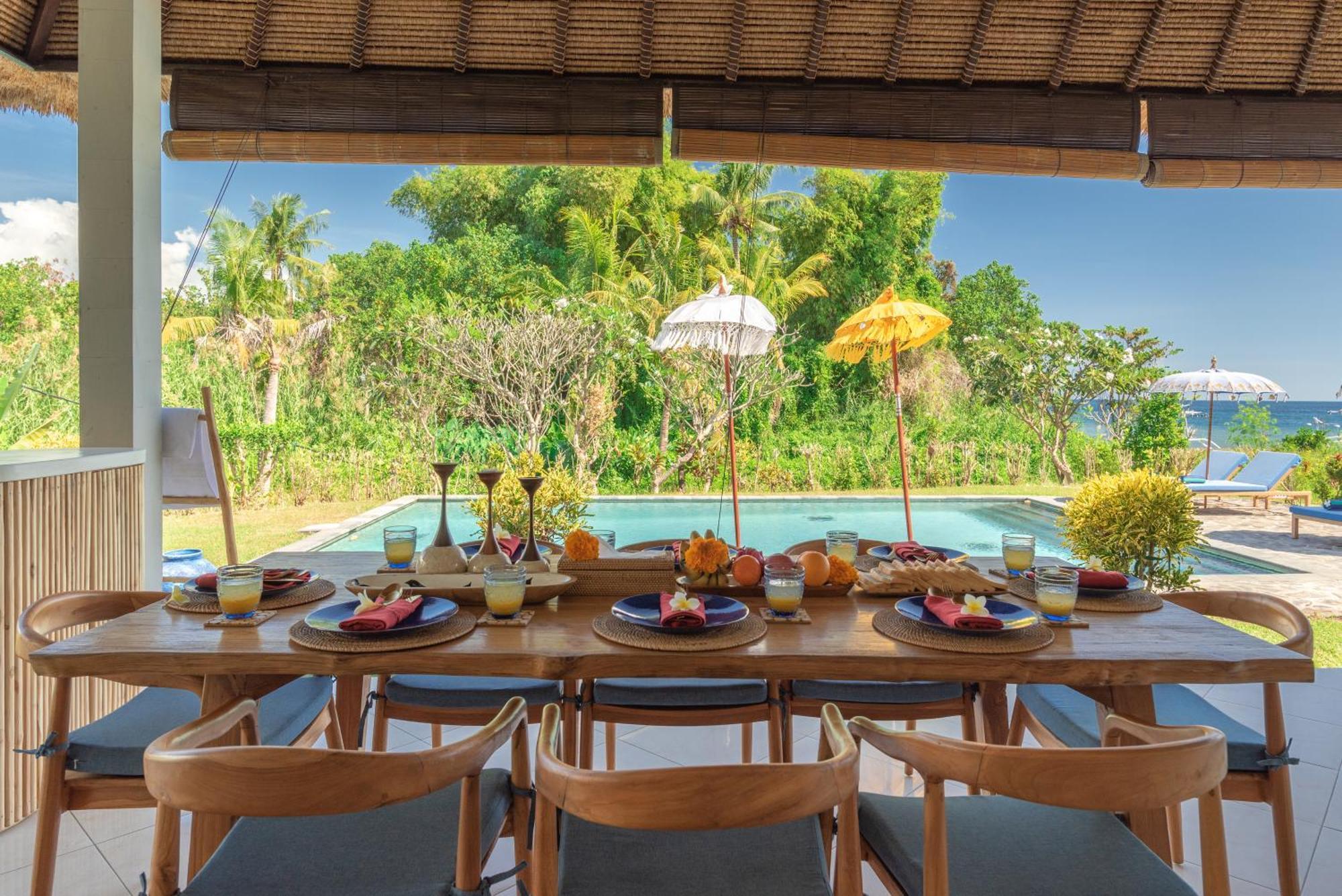 Absolute Beach Front Villa Umeanyar Extérieur photo