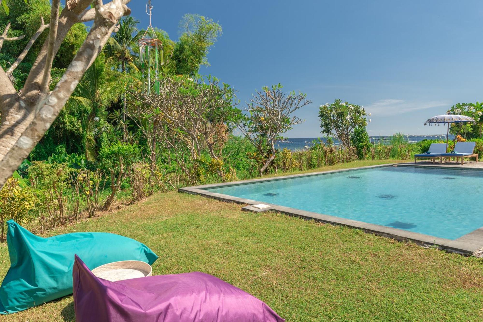 Absolute Beach Front Villa Umeanyar Extérieur photo