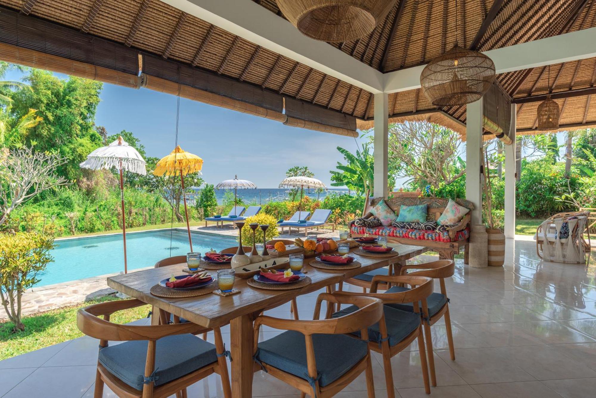 Absolute Beach Front Villa Umeanyar Extérieur photo